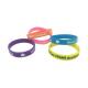 Customized Logo Debossed Silicone Wristbands , Cool Silicone Wristbands For Event