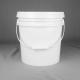 Thermal Transfer Clear 5 Gallon Plastic Pails 20L Plastic Buckets With Lids
