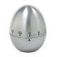 Egg Timer Creative Home Kitchen Stainless Steel Egg 60 Minute Countdown Cooking Timer
