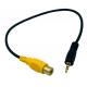 Flexible Audio Visual Cables Corrosion Resistant Gold Plated RCA Connectors
