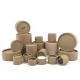 Custom Eco Friendly Carton Round Kraft Cylinder Box Empty Biodegradable Cardboard Packaging Paper Tubes