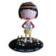 Brand Image Custom Fiberglass Sculptures Indoor Decorative Doll Toy Figurine