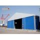 Big Industrial Storage Tents / Aluminum Frame Tents With Sandwich Hard Wall