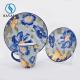 Savall Ceramic Dinnerware Sets 3pcs Oriental Dinner Plates For Souvenir Stores