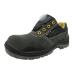 Water Resistance Black Work Shoes Environmental Shockproof Crazy Horse Leather