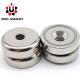 NdFeB Magnet Pot with Internal Thread Metric Thread Max Working Temperature 80 Degree