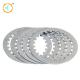 Steel Material Motorcycle Clutch Disc Parts Silver Color For CG200 1.2mm Thickness