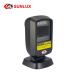 Black Case 1D QR Code USB Fixed Barcode Scanner