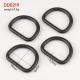 Bag Strap D Ring Hardware Dee Loop Metal D-Ring Buckle Clasp 19mm for DIY Accessories