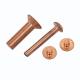 Copper / Brass / Stainless Steel Blind Rivets Nickel Plating ISO9001 Approved