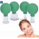 15cm Silicone Glass Facial Cupping Set For Home Spa