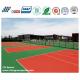 6mm 8% Impact Absorption Silicon PU Tennis Court Flooring