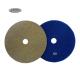 Rubber Backpad 4 / 100mm Wet Diamond Polishing Pad For Marble