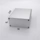 90*44*100mm Divided Body Extruded aluminum project box enclosure