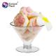 2020 Wholesale  disposable round 135ML dessert cups pudding plastic cup eco-friendly