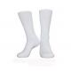 100% custom logo, design, color white sublimation breathable Men Socks