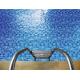 PRIMERA Swimming Pool Mosaic Tiles 306×306mm blue Glazed Mesh Mounted 24kg/box
