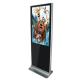 Free Standing 55 500cd/m2 LCD Digital Signage Display
