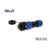 SP13 SP17 Waterproof Electrical Plug Connectors 6 Pin Copper / Copper Alloy