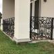 Ornamental Outdoor Cast Iron Balcony Railings Provide Security For Residential