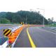 EVA Highway Rotating Barrier With Night Vision Reflective Strips