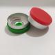 30mm Pharmaceutical Aluminum Plastic Cap For Injection Vial And Molded Bottle