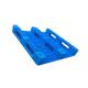 1100 X 1100 Blue HDPE Rackable Plastic Pallets 100% Recyclable For Medical Device Factory