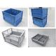 Heavy Duty Wire Bins And Baskets Storage Collapsible Metal Stillage Crate Stacking Pallet Box