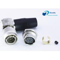 7 Pin  circular connectors right angle male plug HR10A-10R-7S