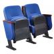 86CM Low Back Foldable Armrest Auditorium Theater Seating With Book Box