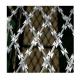 Customizable Security Barbed Wire Prison Fence  1.8-2.4m Height