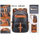18 Inch Business Casual Backpack Men'S PU Leather College Student School Bag