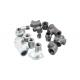 Durable Galvanized Pipe Connectors Black Metal Pipe Fittings BSPT / NPT Threaded