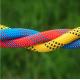 high quality 10.5mm polyester safery braided rope used for mountain climbing and rescue