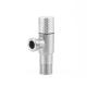 Hydronic Heating SS304 Brushed Angle Valve Toilet Angle Stop Easy Installation