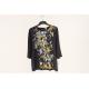 Floral Printed Ladies Casual Loose Long Sleeve Sweatshirt  95% Viscose 5% Elastane