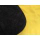 Microfiber 40*40cm Coral Fleece Black Suede Piping Cleaning Kitchen Towel