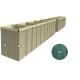 Military Fortifications Hesco Barrier Wall BWG18-BWG22 Diameter