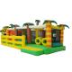 Coconut Tree Inflatable Bouncy Obstacle Course , Outdoor Playground