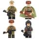 WWII legoinglys action soviet soldier mini figure with military weapons building block