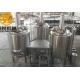 Mash Infusion Beer Brewing Kit Food Grade Centrifugal Pump VFD With Tangent Tube