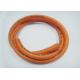 Orange Braid Reinforced PVC Plastic Gas Air Hose 1/4-1'' Water Hose