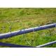 Rust Resistance Single Strand Galvanized Steel Barbed Wire Fence Construction Protection
