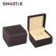 Men And Women Leather Watch Box With 10 Individual Compartments and Beige Lining Color