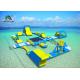 Heat - Welding Giant Blue 30 * 25m Inflatable Water Parks For Adults And Kids