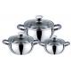 2017 hottest stainless steel cookware set $16cm-18cm-20cm to 26cm cooking pot & kitchenwares