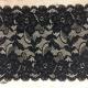 18cm  2017  New Fashion  Lace Border Strench  Lace Edge in Black/Ivory  color