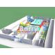 Pool slide inflatable water park  , funny inflatable park designed for kids