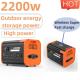 220V Solar Generator Designed for Office 2200W Portable Charging Station at Competitive