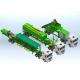 Road Building Mobile Feed 45mm Asphalt Batching Plant